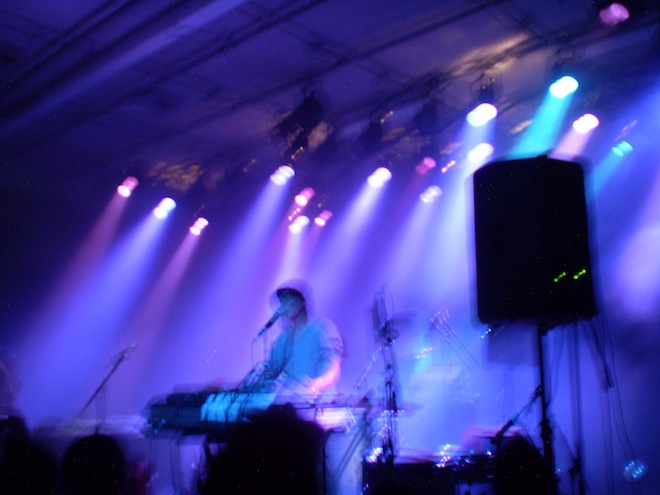 Panda Bear of Animal Collective, live in Leuven, 17 January 2009.