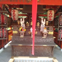 A smaller shrine at Kiyomizu-dera temple in Kyoto