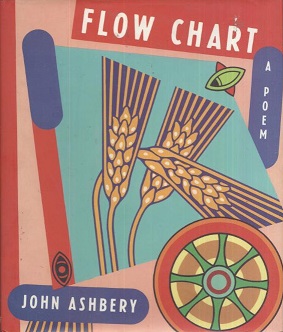 The cover of John Ashbery's long poem Flow Chart, published as a single volume in 1991. 